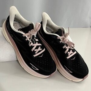 Hoka Clifton 9 Running Shoes Womens 9 Obsidian Quartzite 1127896 ONQ Sneakers